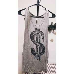 Grey tank top
